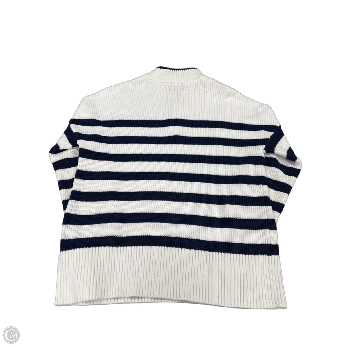 Sweater By Lands End In Striped Pattern, Size: Mini