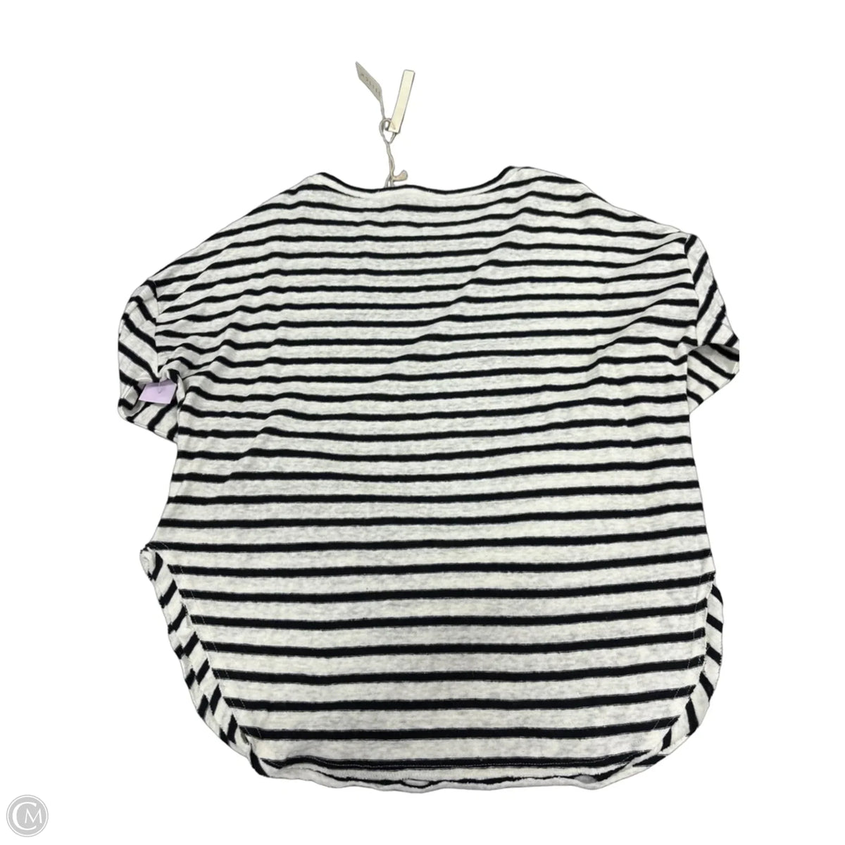Top Long Sleeve By Lovestitch In Striped Pattern, Size: L