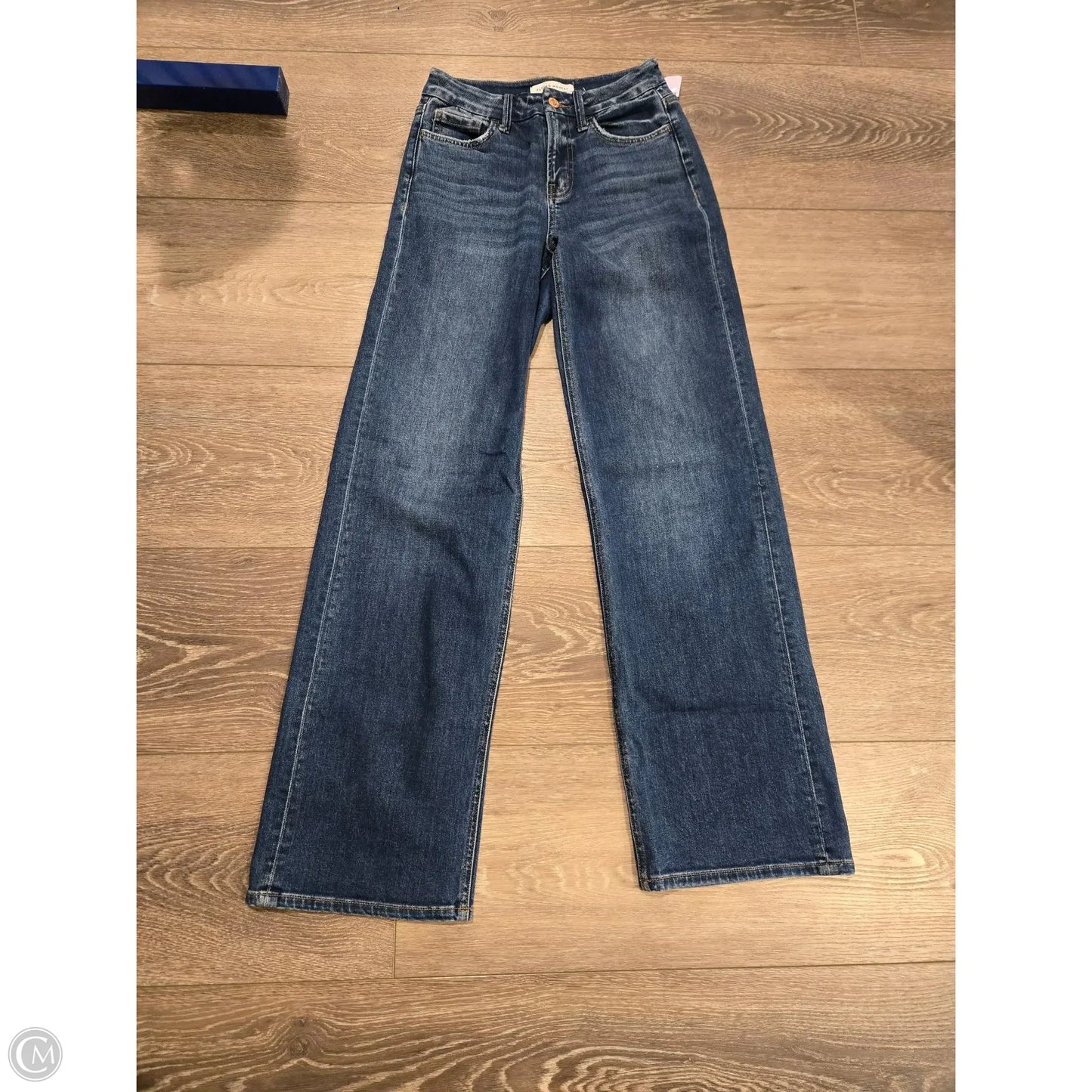 Jeans Straight By Flying Monkey In Blue Denim, Size: 2