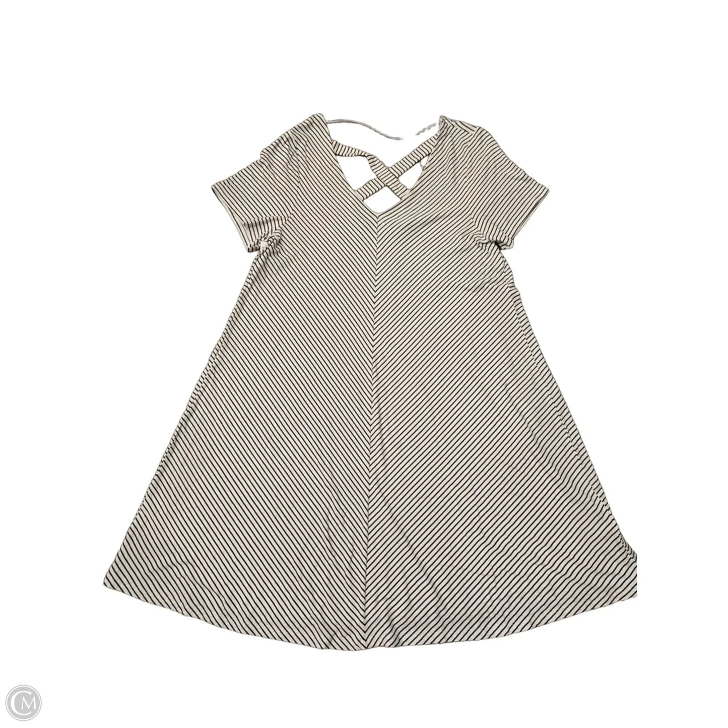Dress Casual Short By Cable And Gauge In Black & White, Size: Xl