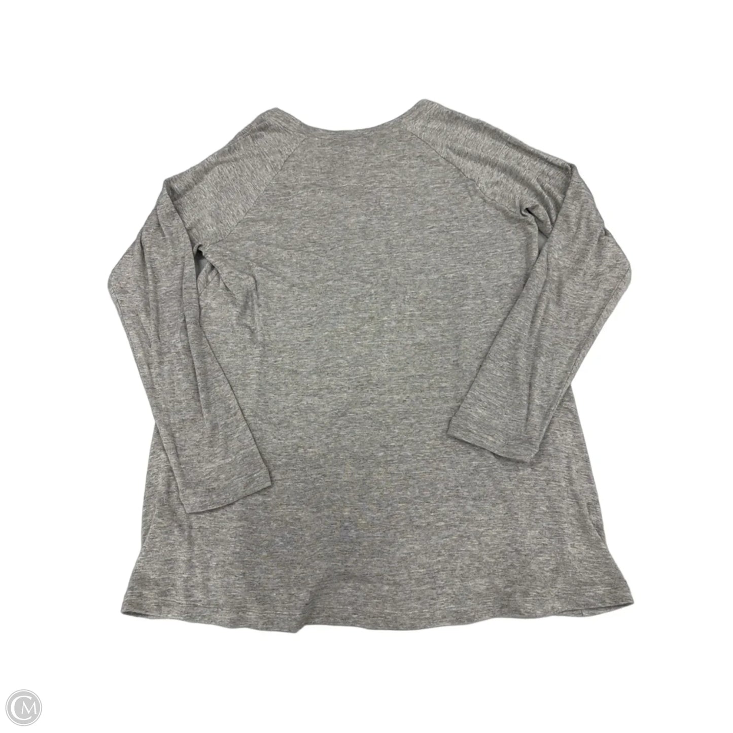 Top Long Sleeve By Cabi In Grey, Size: Xs