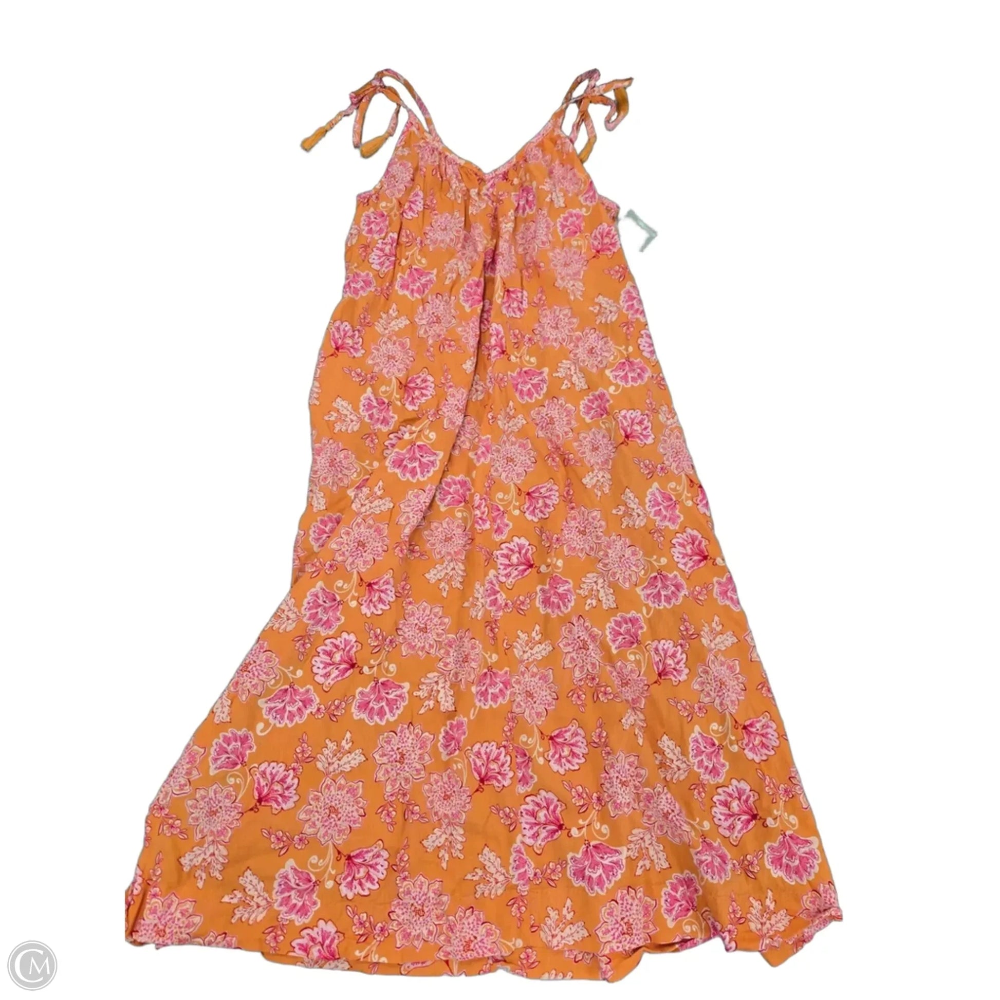 old navy orange floral dress Large & White Weathered West Collective Orange Floral Chiffon Maxi DressHow to style old navy orange/white floral dress,