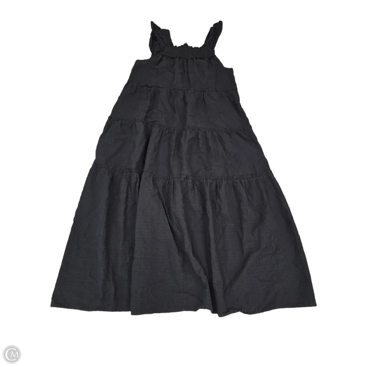 Dress Casual Midi By Old Navy In Black, Size: M