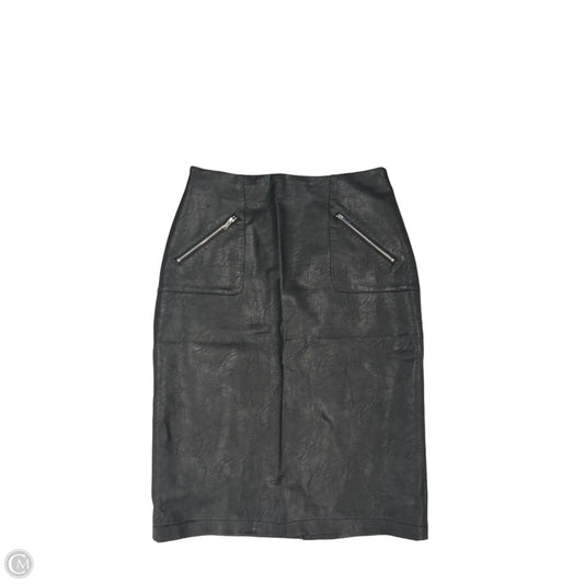 Skirt Midi By Zara Basic In Black, Size: L