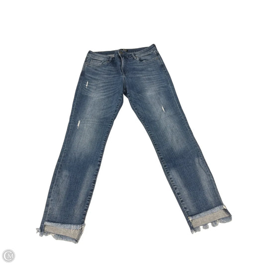 Jeans Straight By Kut In Blue Denim, Size: 10