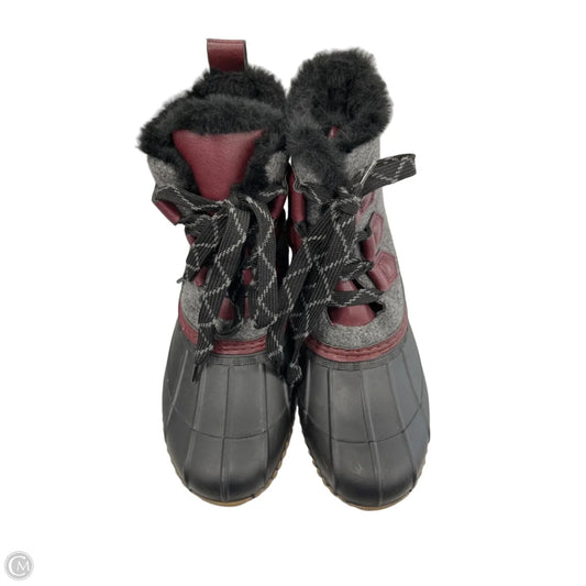 Boots Snow By Maurices In Grey, Size: 6.5