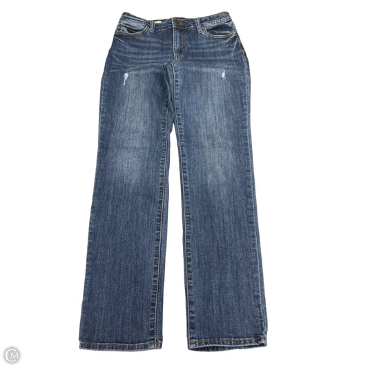 Jeans Boyfriend By Kut In Blue Denim, Size: 6
