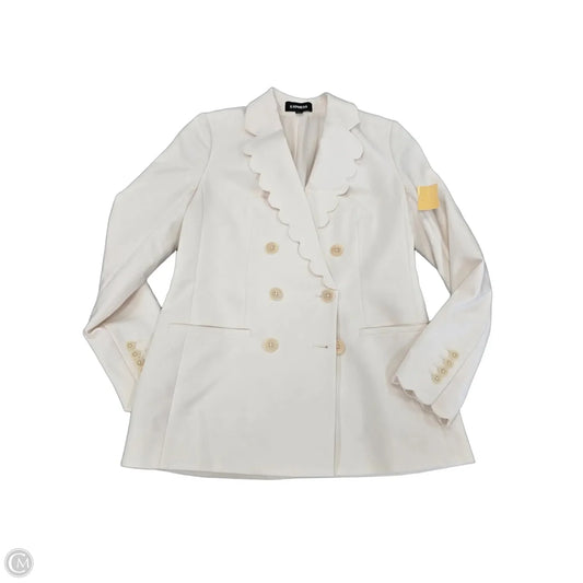 Blazer By Express In Cream, Size: Xs