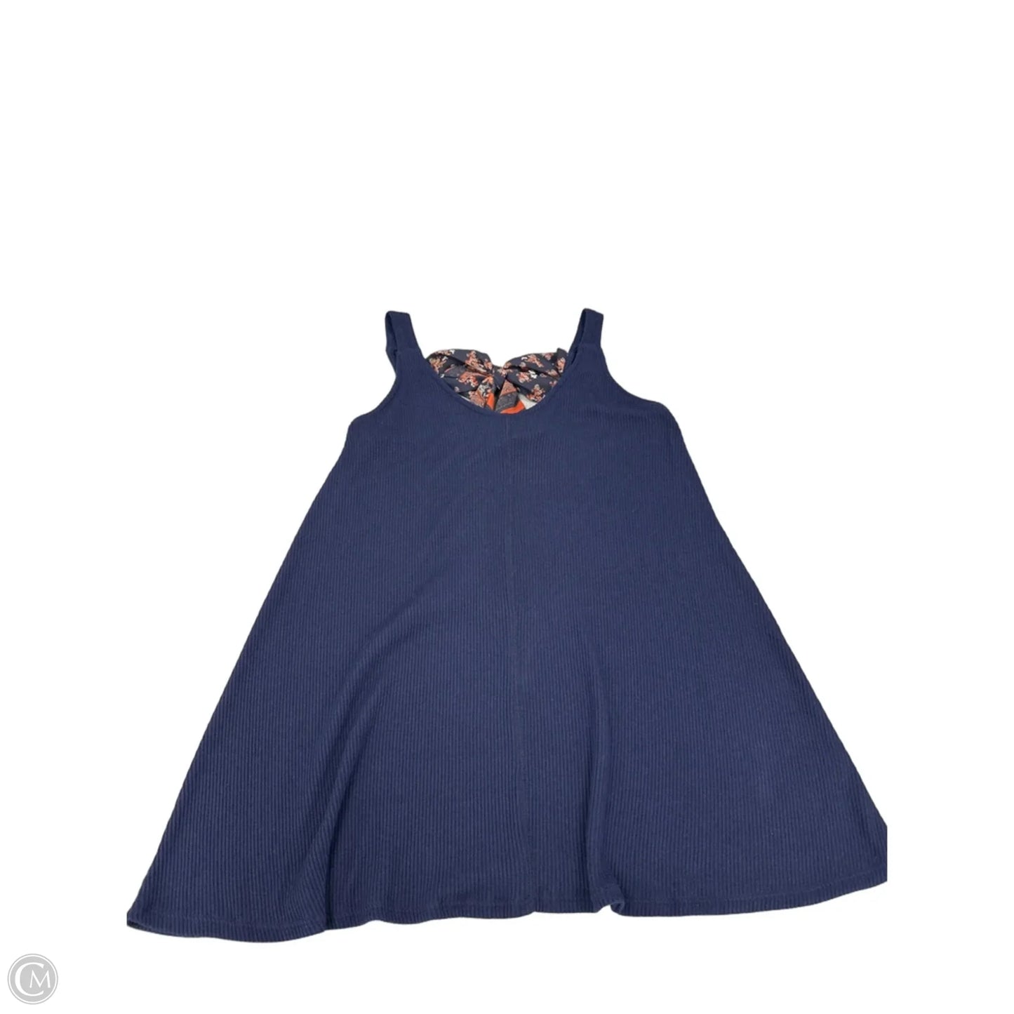 Top Sleeveless By Blue Rain In Navy, Size: M