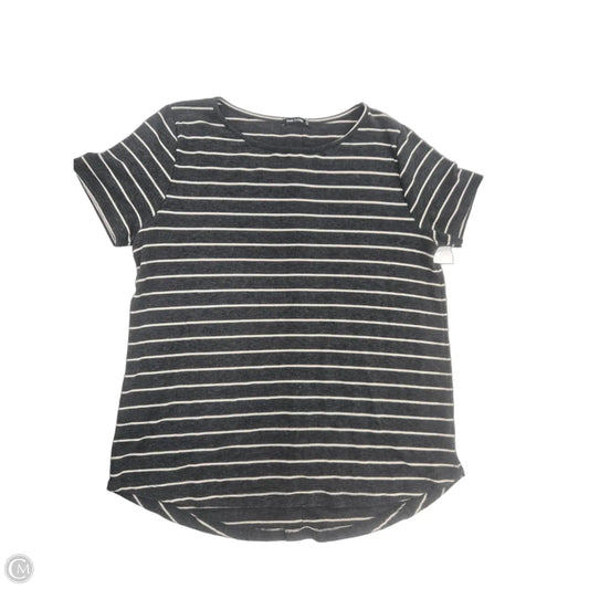 Top Short Sleeve By Pink Clover In Grey, Size: Xl