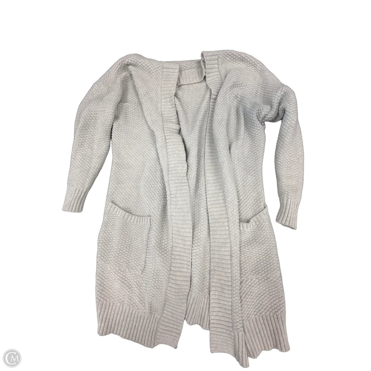 Cardigan By Max Studio In Grey, Size: 1x