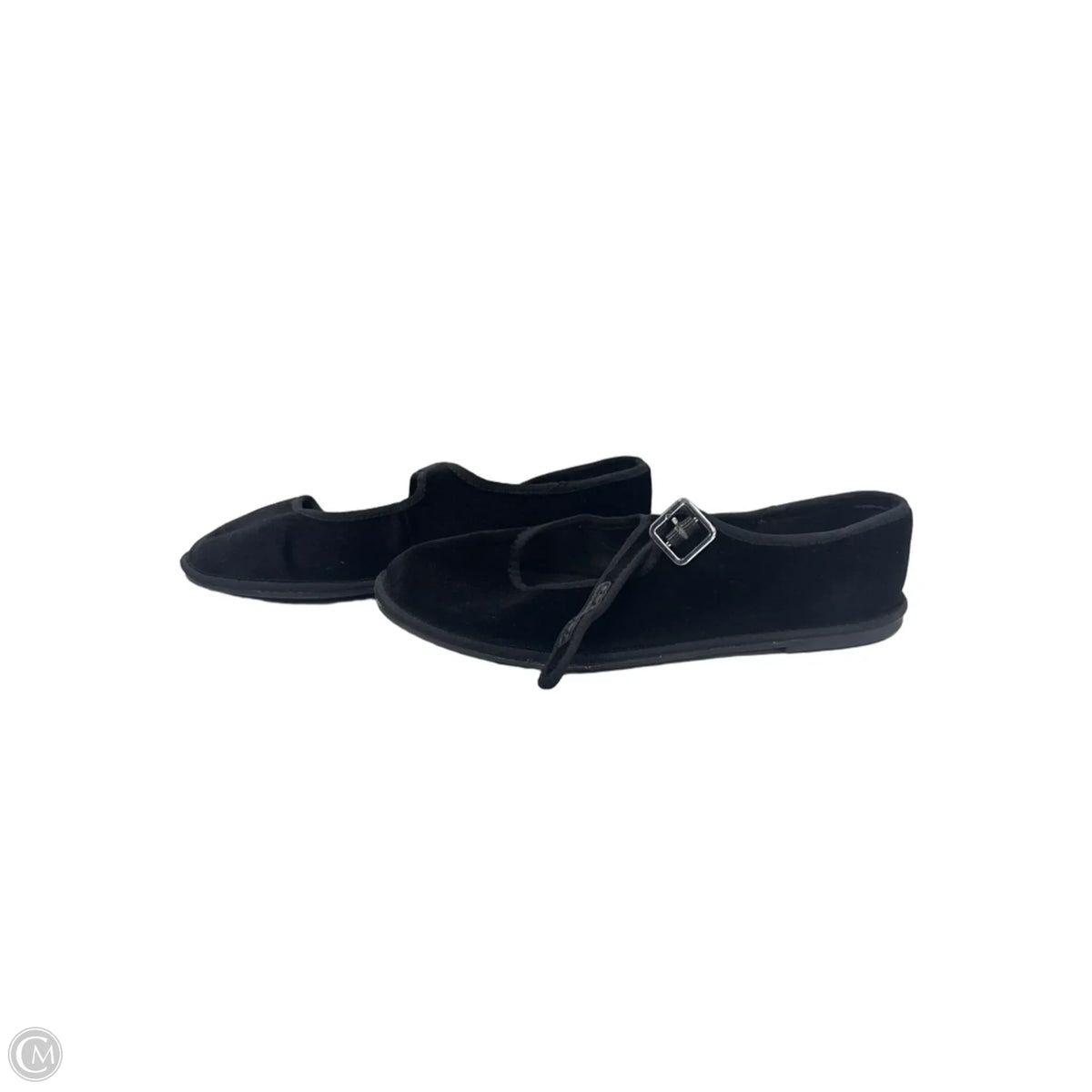 Shoes Flats By Universal Thread In Black, Size: 8