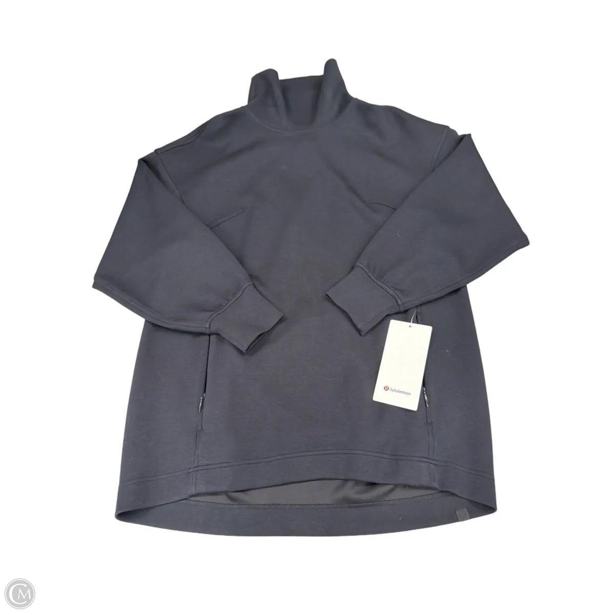 Tunic Long Sleeve By Lululemon In Black, Size: 6