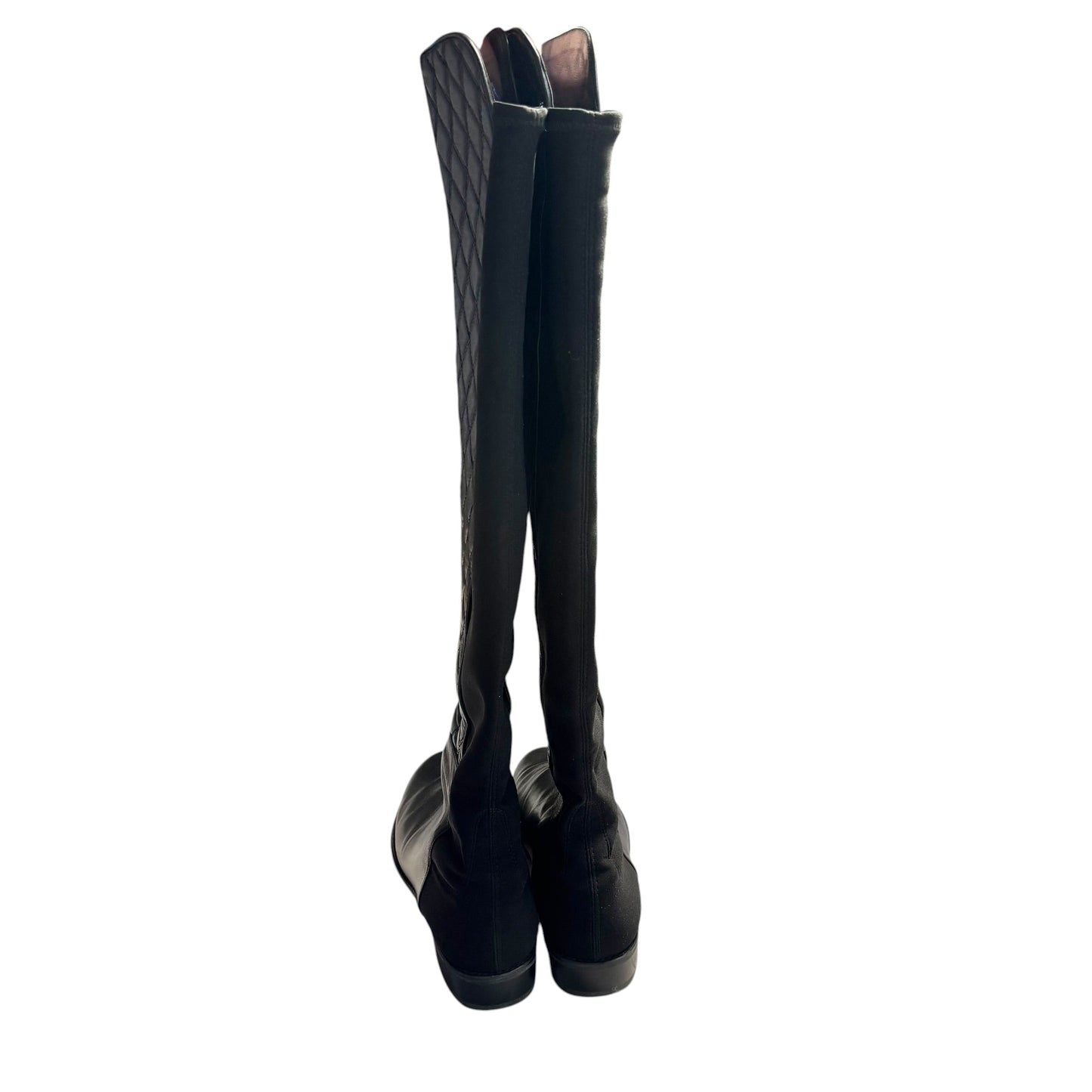 Boots Designer By Stuart Weitzman In Black, Size: 8.5