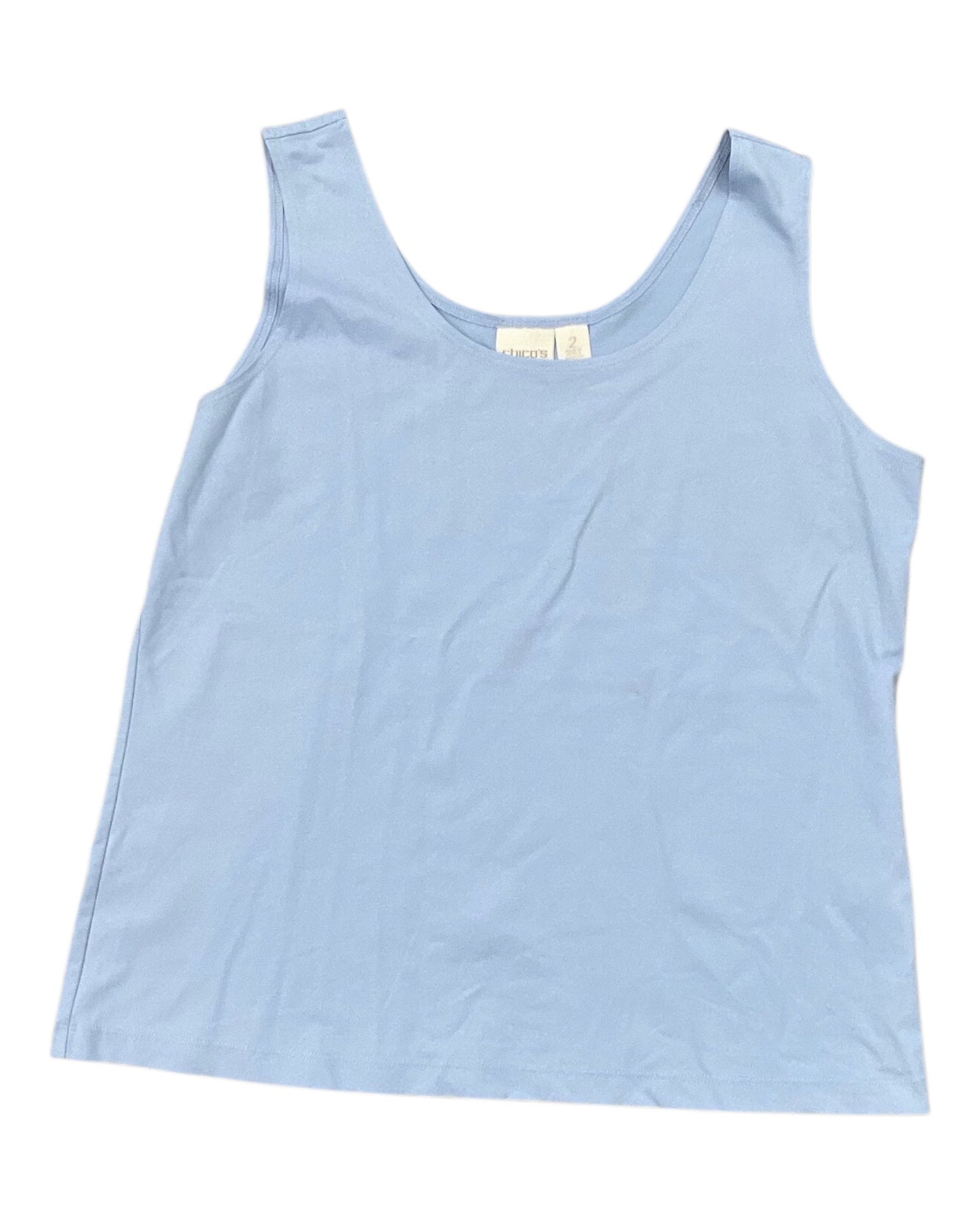 Tank Top By Chicos In Blue, Size:L