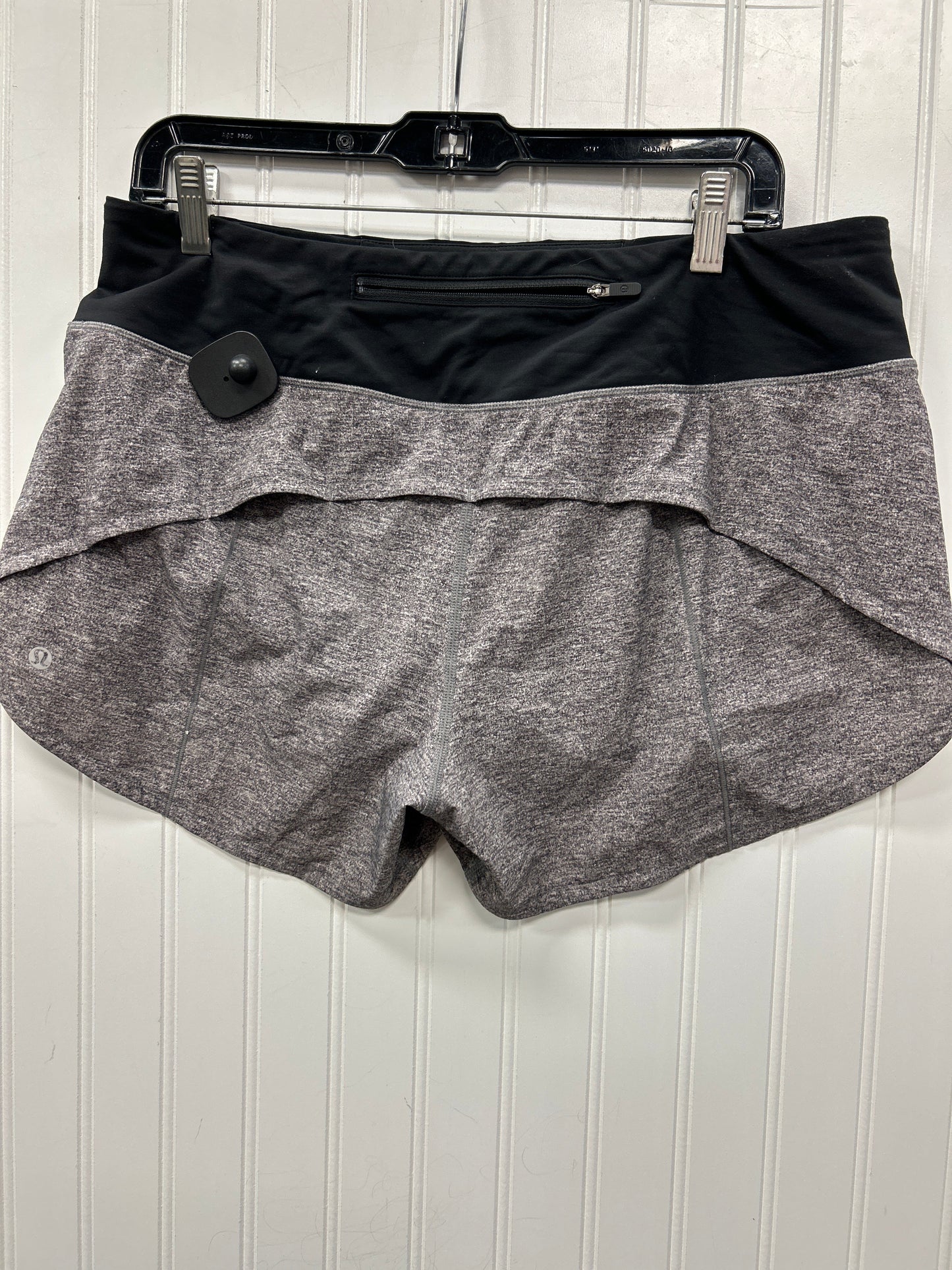 Athletic Shorts By Lululemon In Grey, Size:10