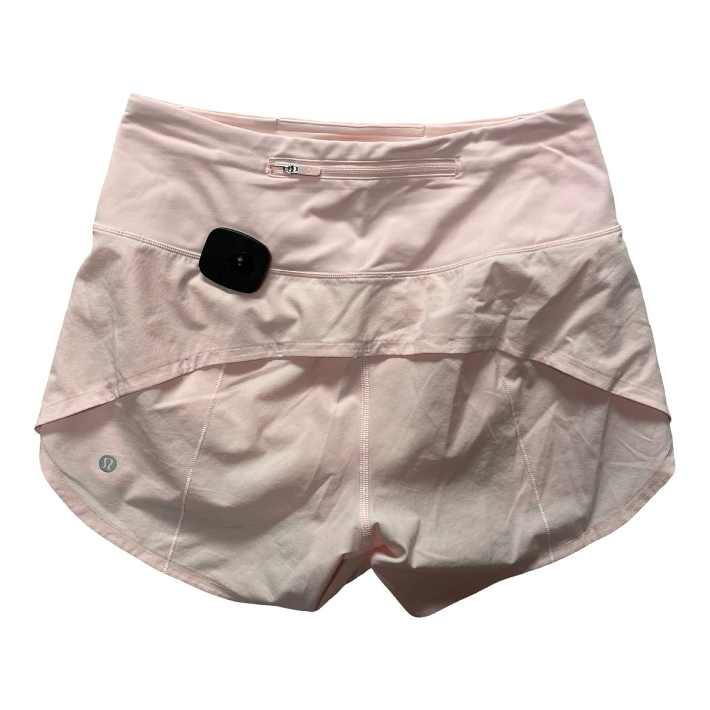 Athletic Shorts By Lululemon In Pink, Size:4