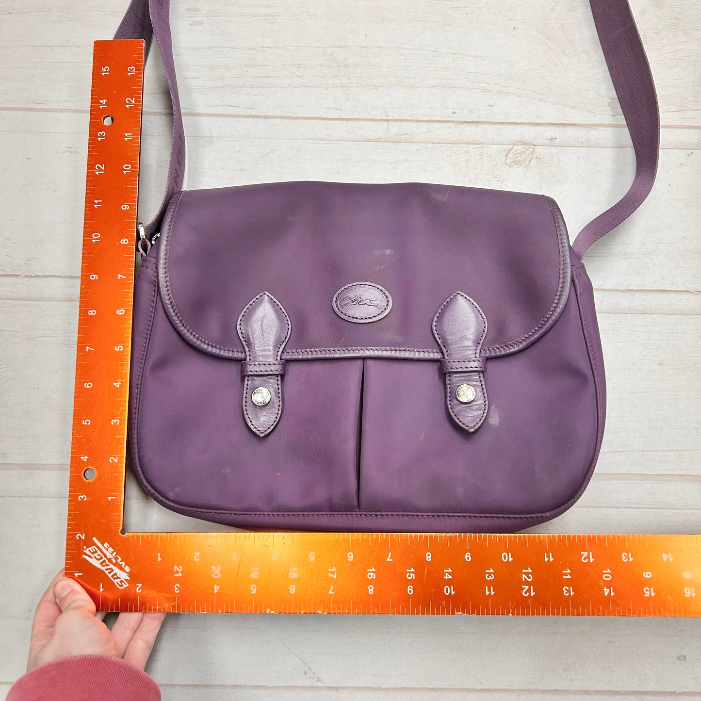 Crossbody Designer By Longchamp, Size: Medium