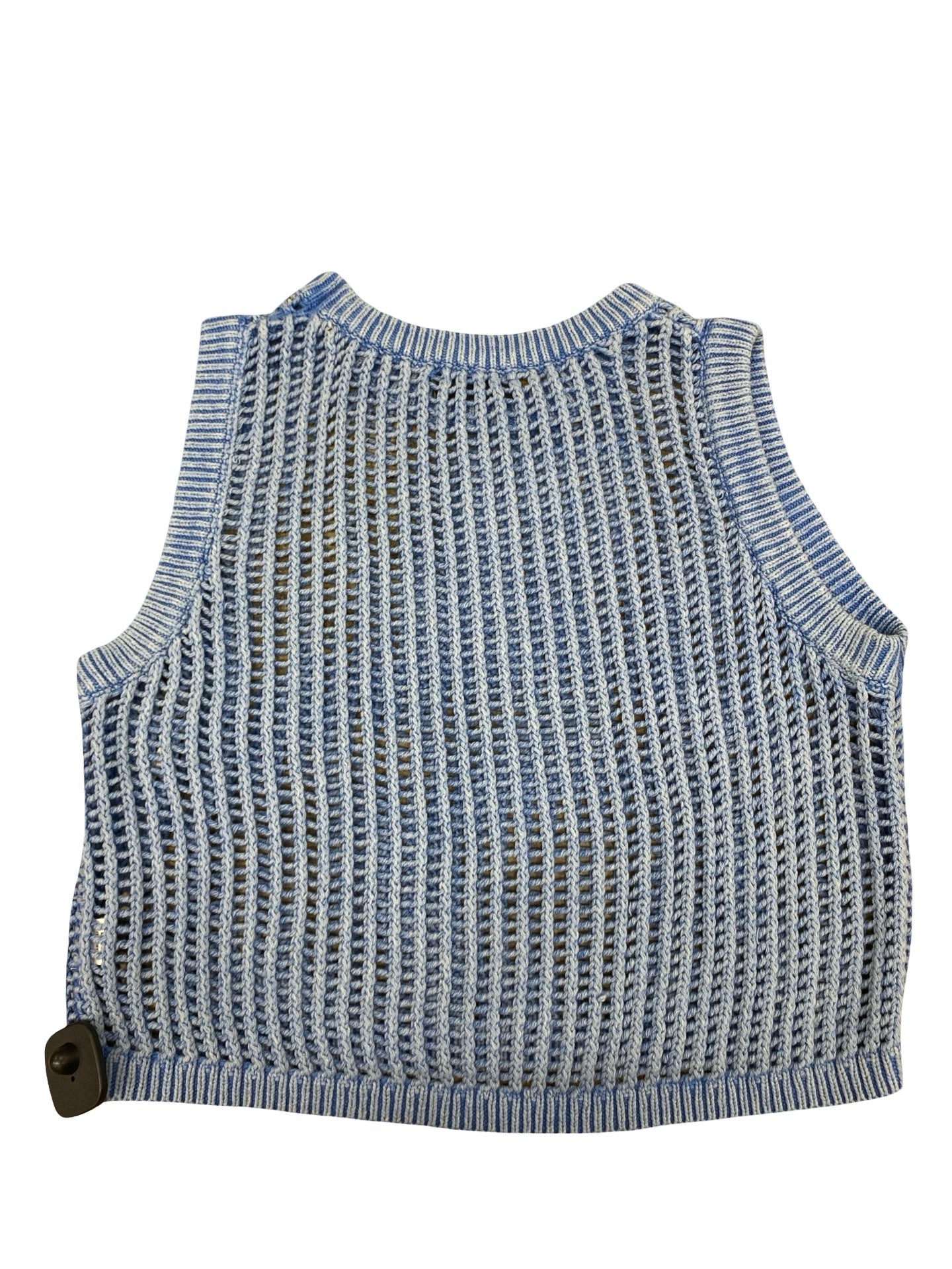 Sweater Ss By Clothes Mentor In Blue, Size:M