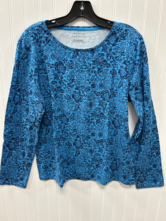 Top Ls By Talbots In Floral Print, Size:L