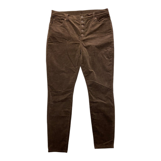 Pants Corduroy By Cabi In Brown, Size:12