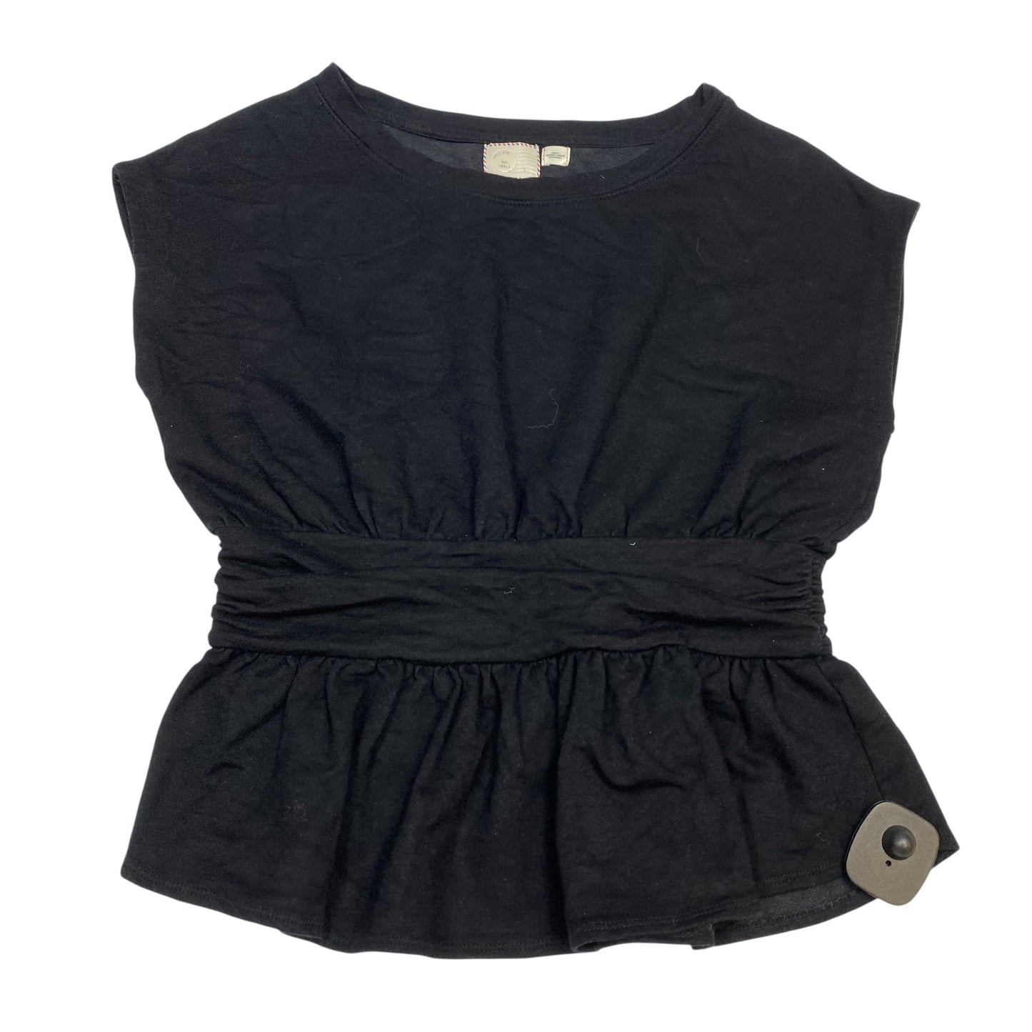 Top Ss By Anthropologie In Black, Size:S