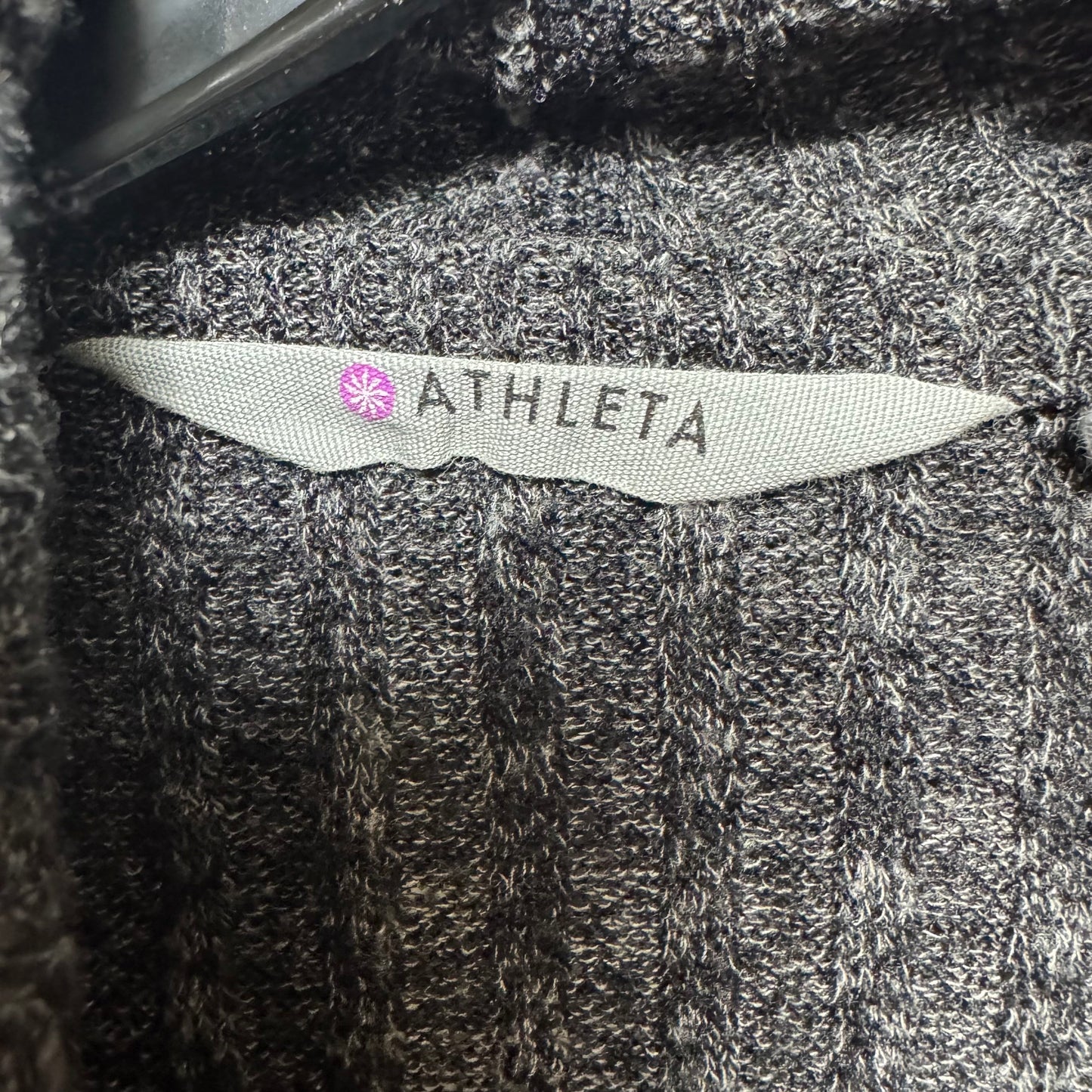 Sweater Cardigan By Athleta In Grey, Size: M