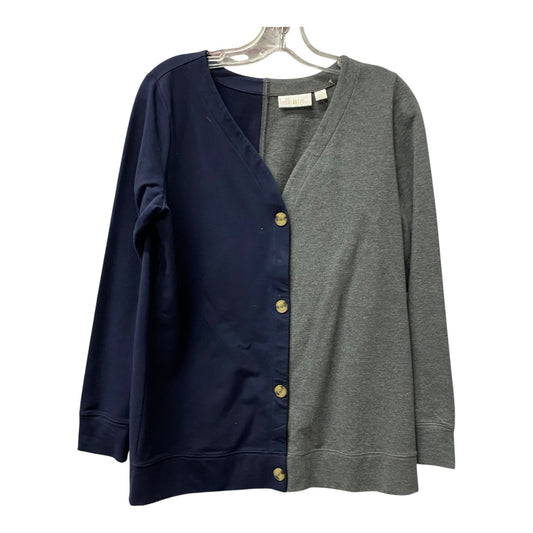 Top Ls By Belle By Kim Gravel In Blue, Size:Xs