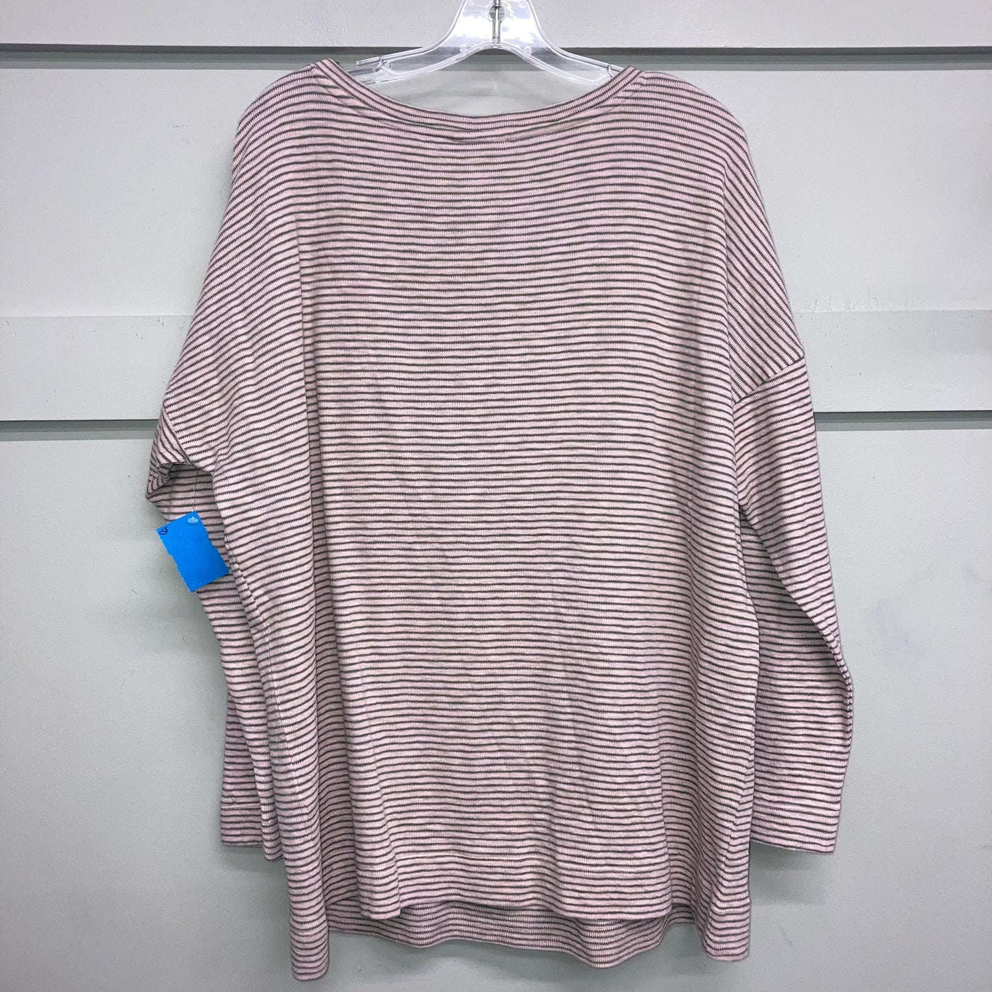 Top Ls Basic By J. Jill In Green & Pink, Size:2X