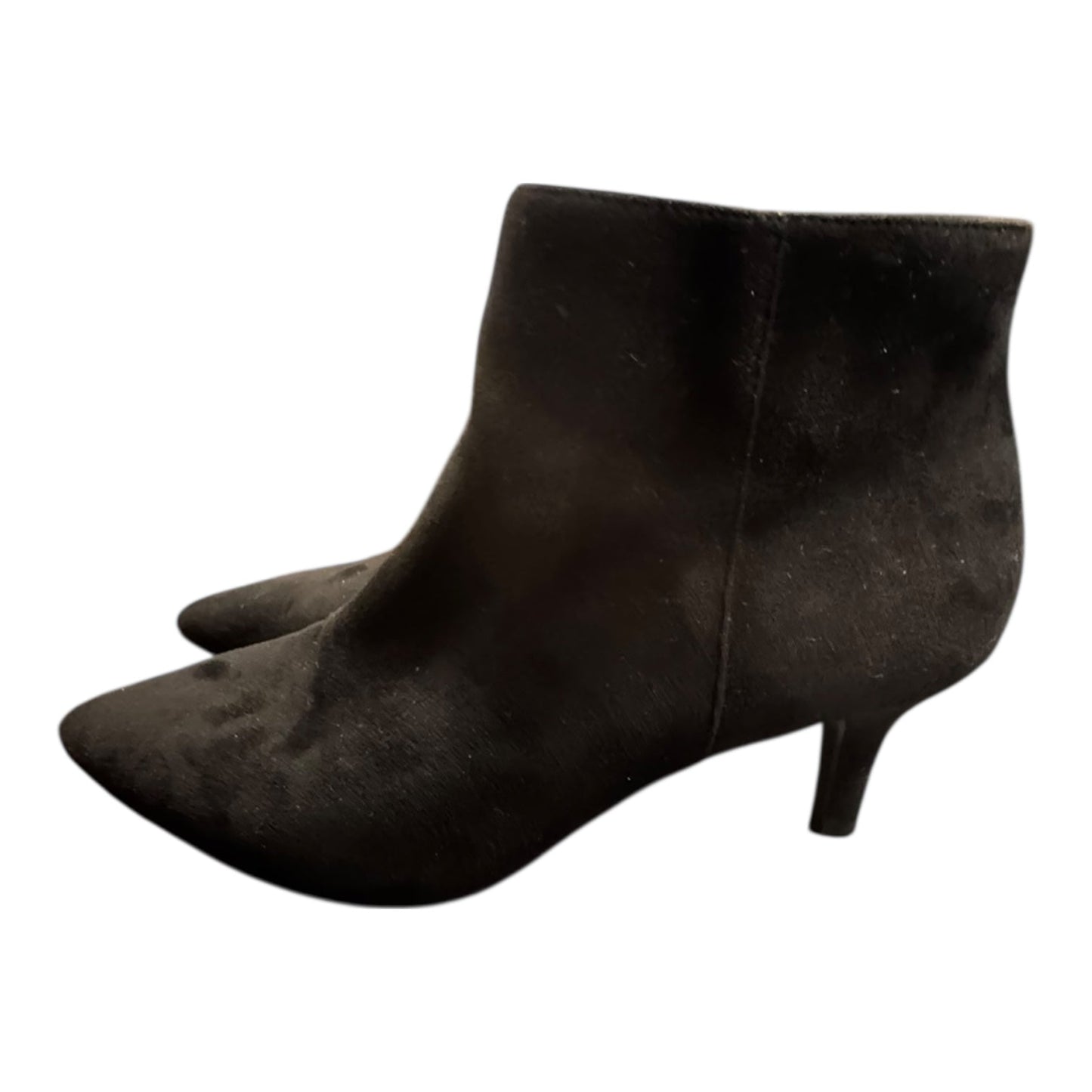 Boots Ankle Heels By Aerosoles In Black, Size:7