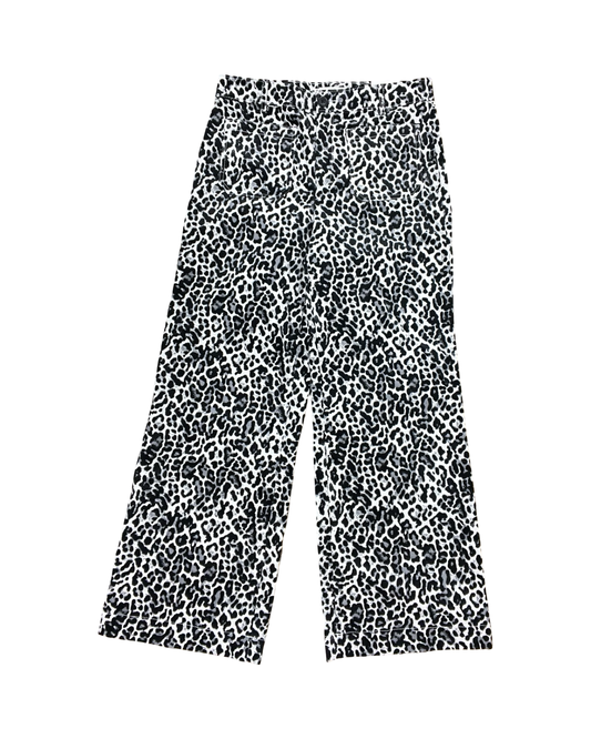Pants Wide Leg By Loft In Animal Print, Size:8