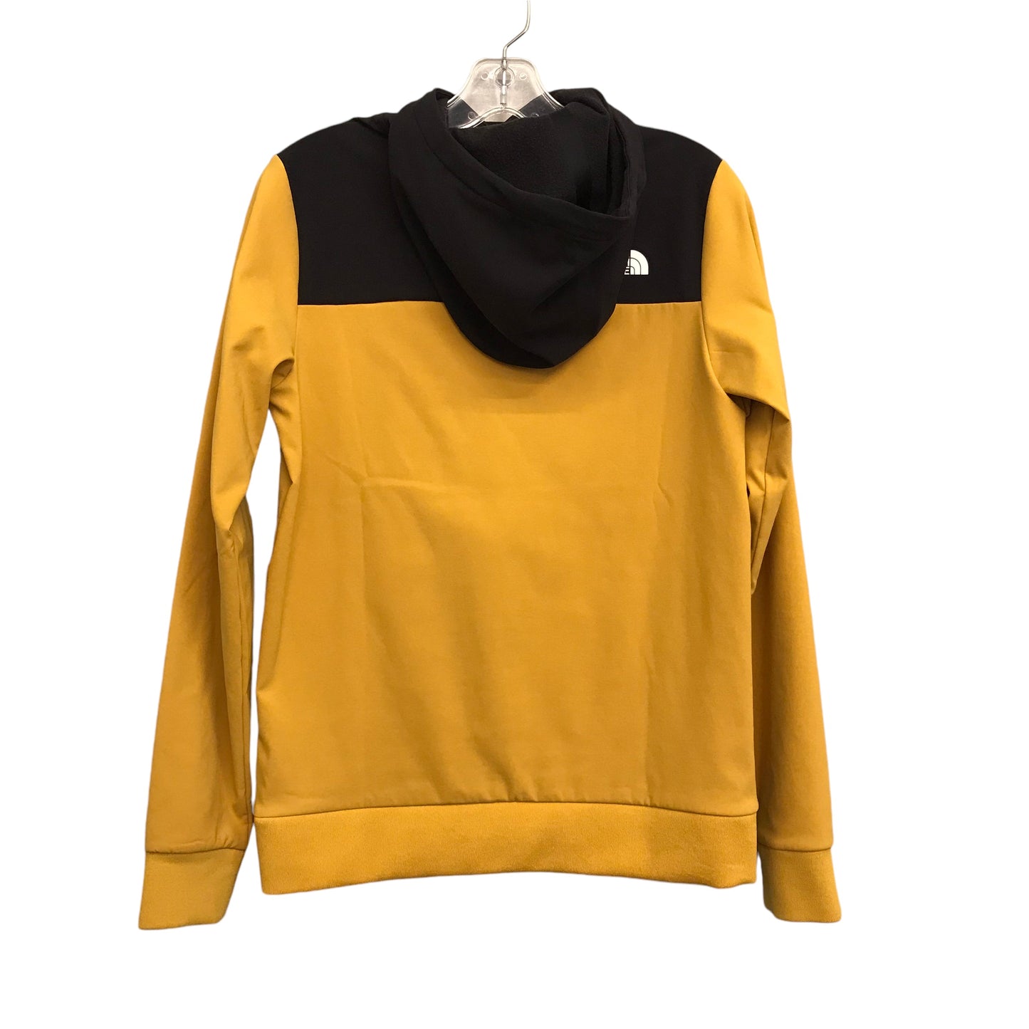 Athletic Sweatshirt Hoodie By The North Face In Yellow, Size:Xs