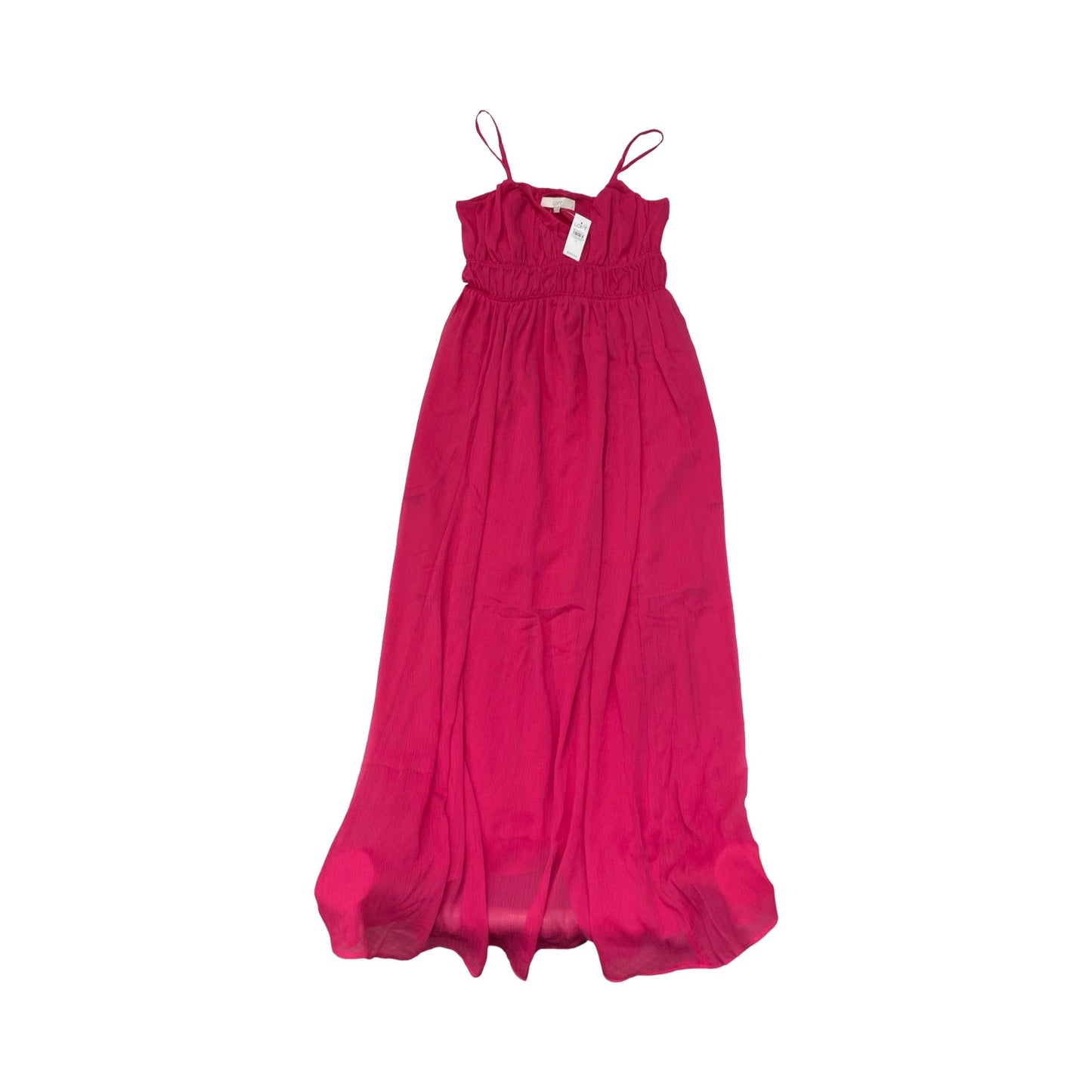 Dress Party Long By Loft In Pink, Size:6