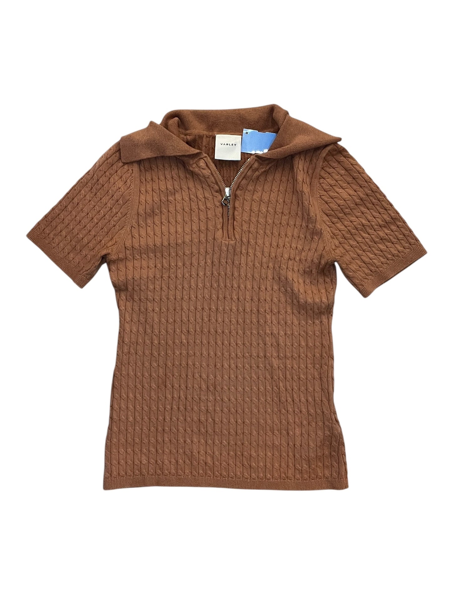 Top Ls By Varley In Brown, Size:S