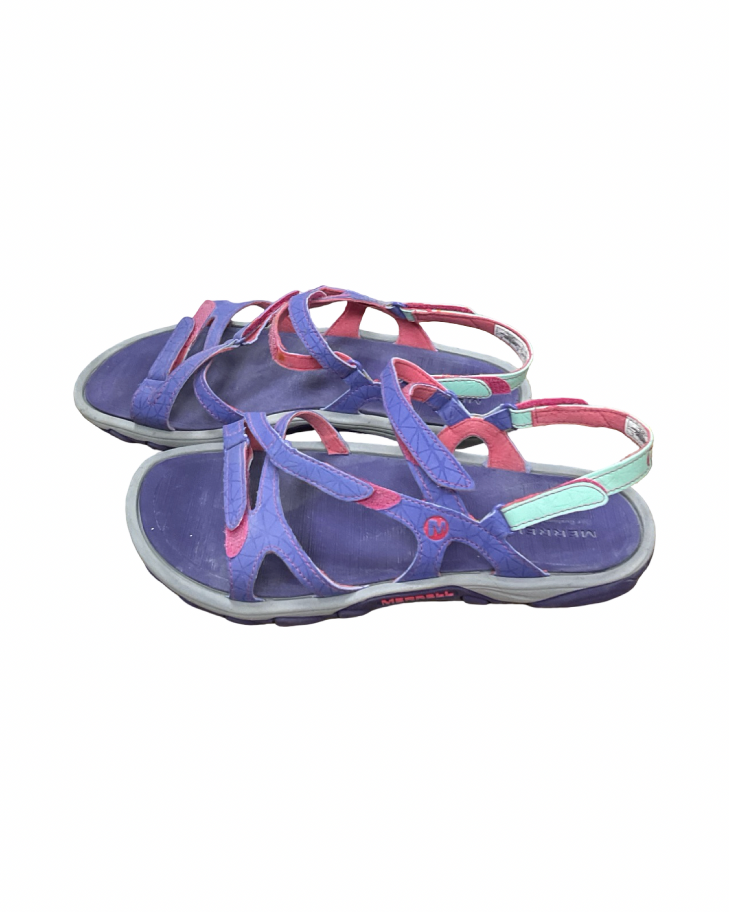 Sandals Flats By Merrell In Purple, Size:6