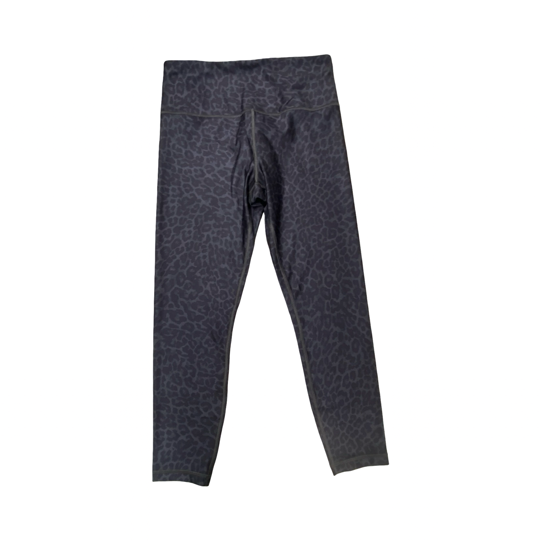 Athletic Leggings Capris By Athleta In Brown & Grey, Size:M