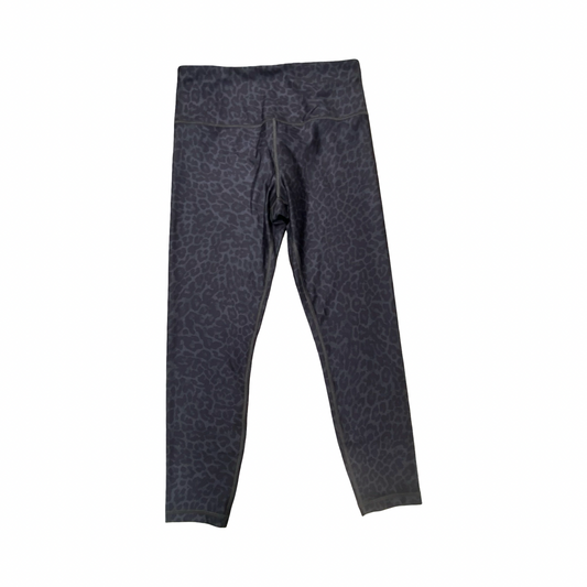 Athletic Leggings Capris By Athleta In Brown & Grey, Size:M