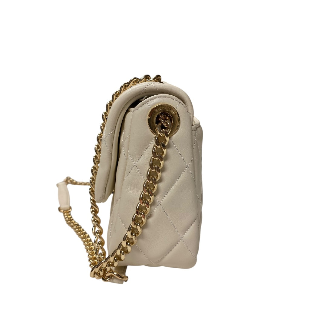 Handbag Designer By Kate Spade In Cream, Size:Medium