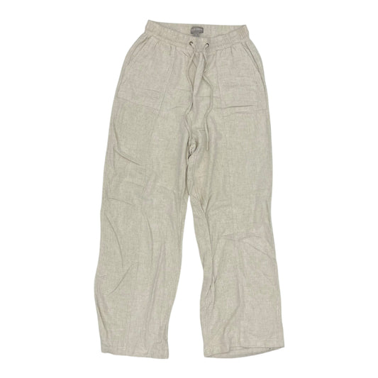 Pants Linen By Falls Creek In Cream, Size:S