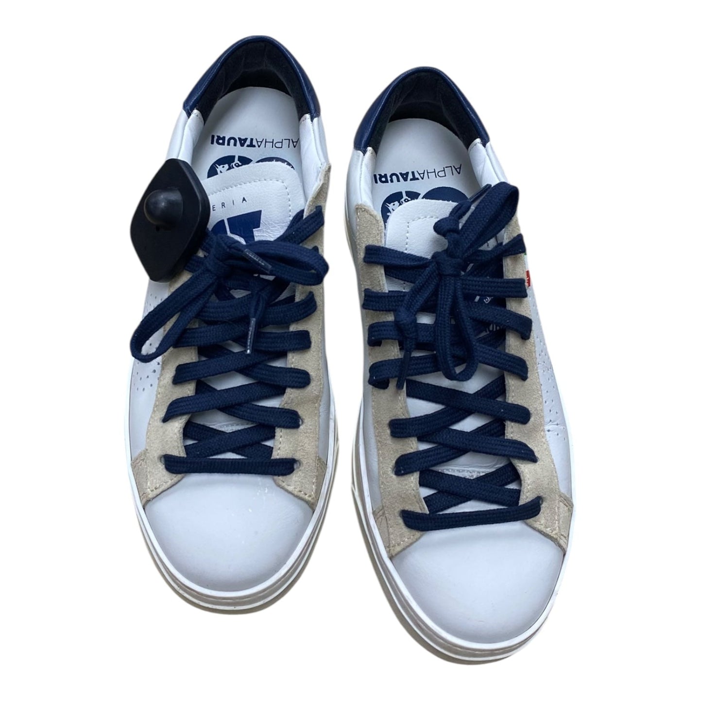 Shoes Sneakers By P448 In Blue & White, Size:6