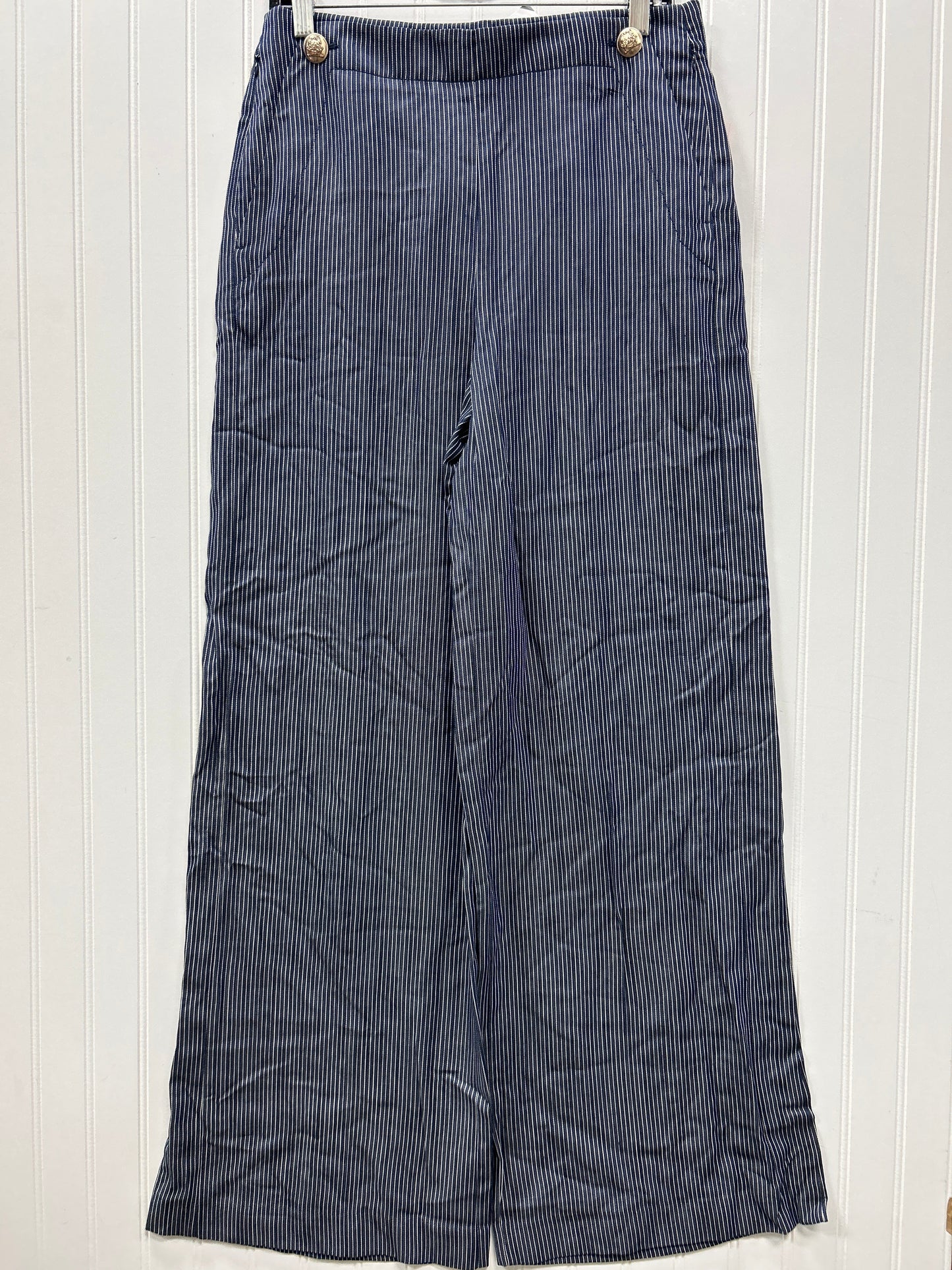 Pants Dress By Ann Taylor In Navy, Size:4