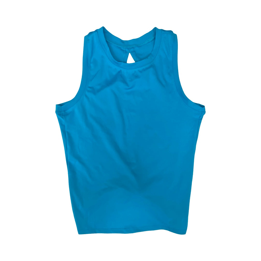 Athletic Tank Top By Lululemon In Blue, Size:M