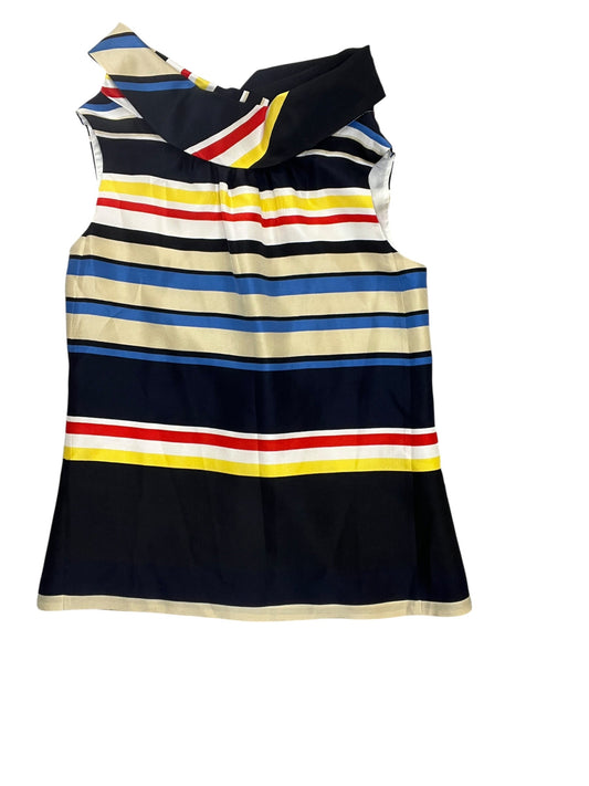 Blouse Designer By Kate Spade In Striped Pattern, Size:S