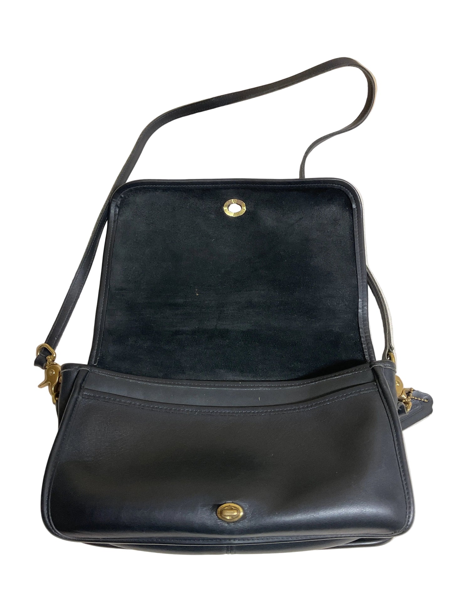Crossbody Designer By Coach In Black, Size:Large