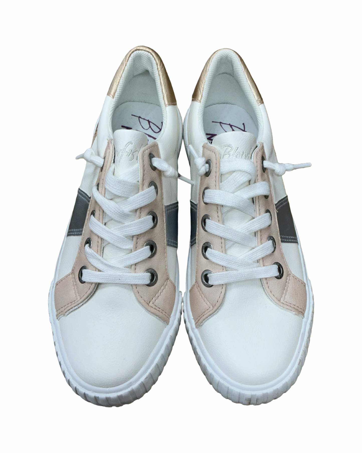 Shoes Sneakers By Blowfish In Cream & Pink, Size:8