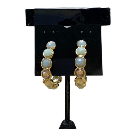 Earrings Hoop  In Gold