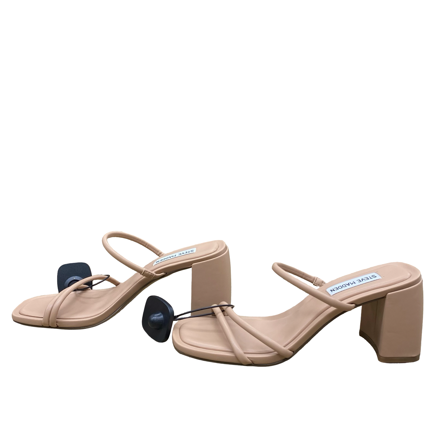 Shoes Heels Block By Steve Madden In Tan, Size:7.5