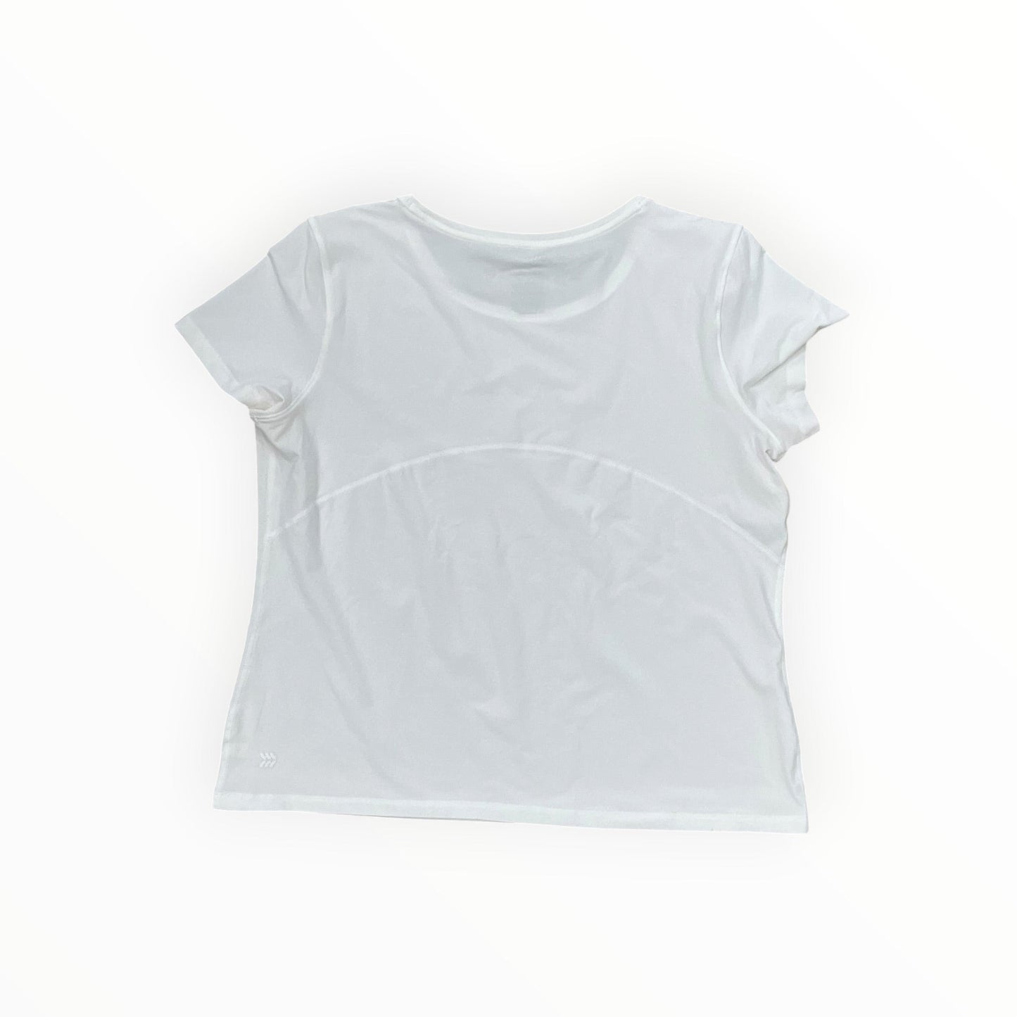 Top Ss Basic By All In Motion In White, Size:L