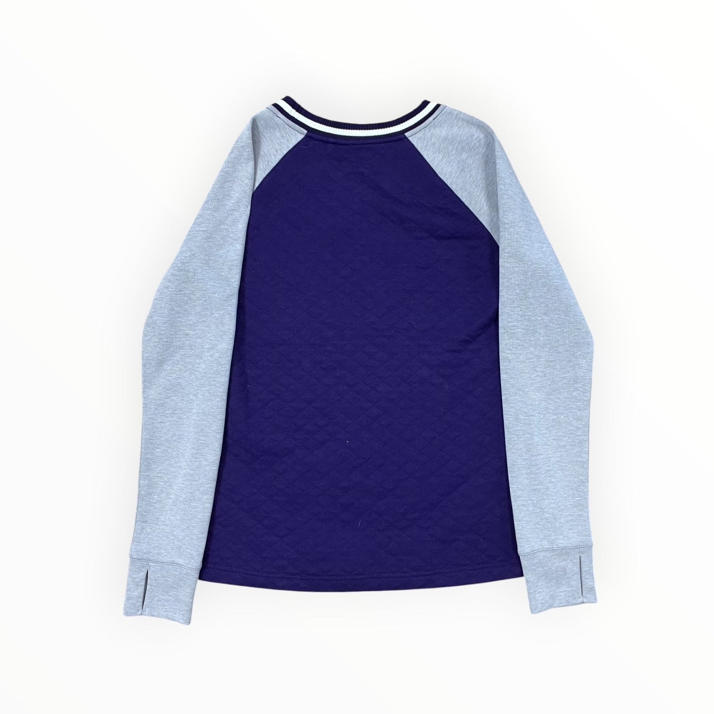 Top Ls By Antigua In Purple & Silver, Size:M