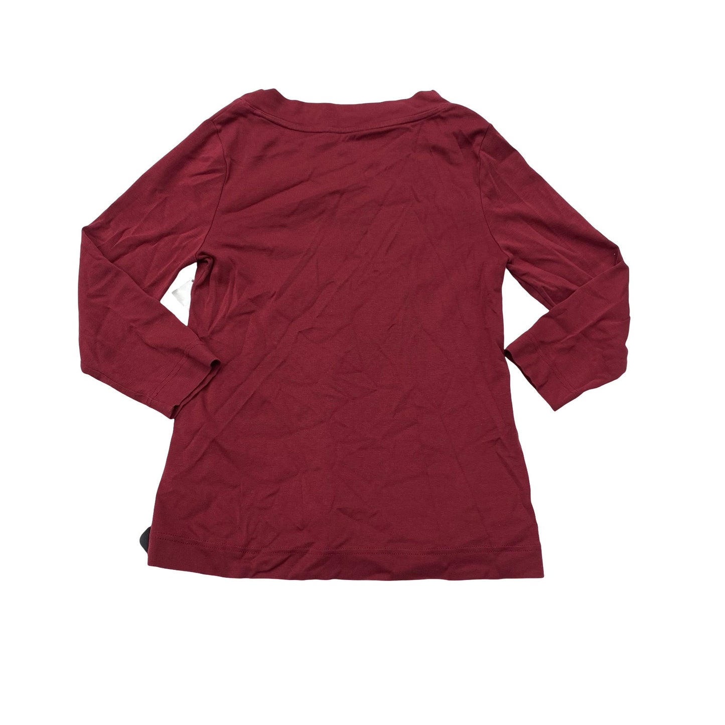 Top Ls By Chicos In Maroon, Size:S